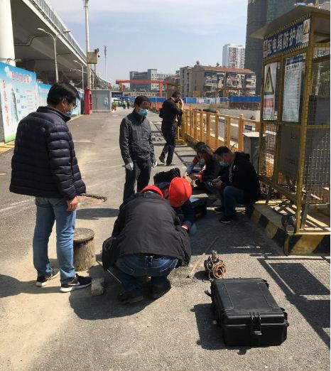2020年武漢某區燃氣PE管道探測